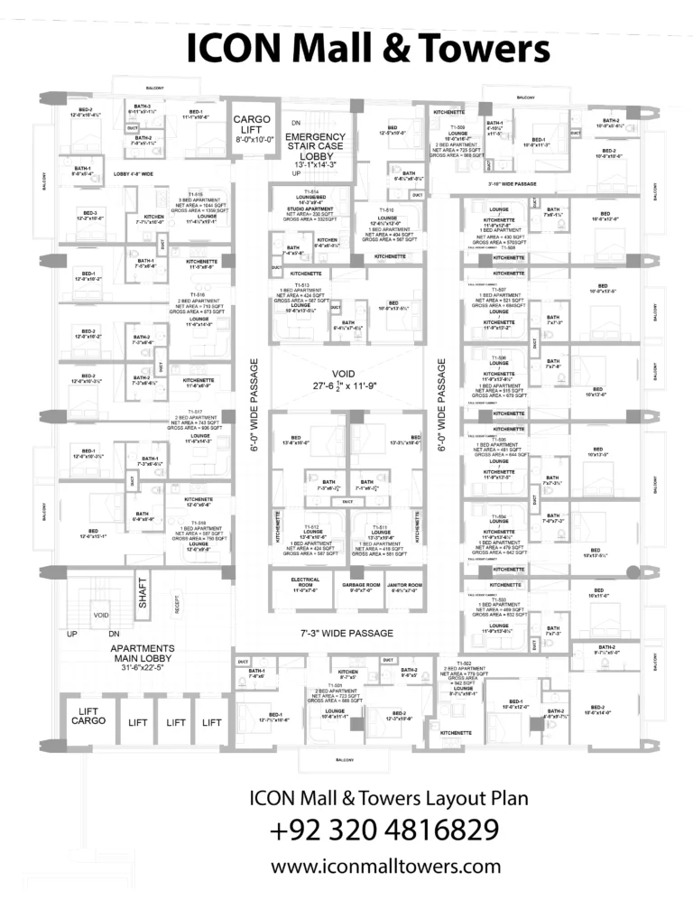 Icon-Mall-&-Towers-Layout